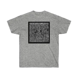 Must Love Hip Hop Lyric Tee (Explicit)