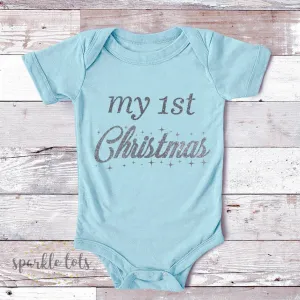 My 1st Christmas Baby Grow