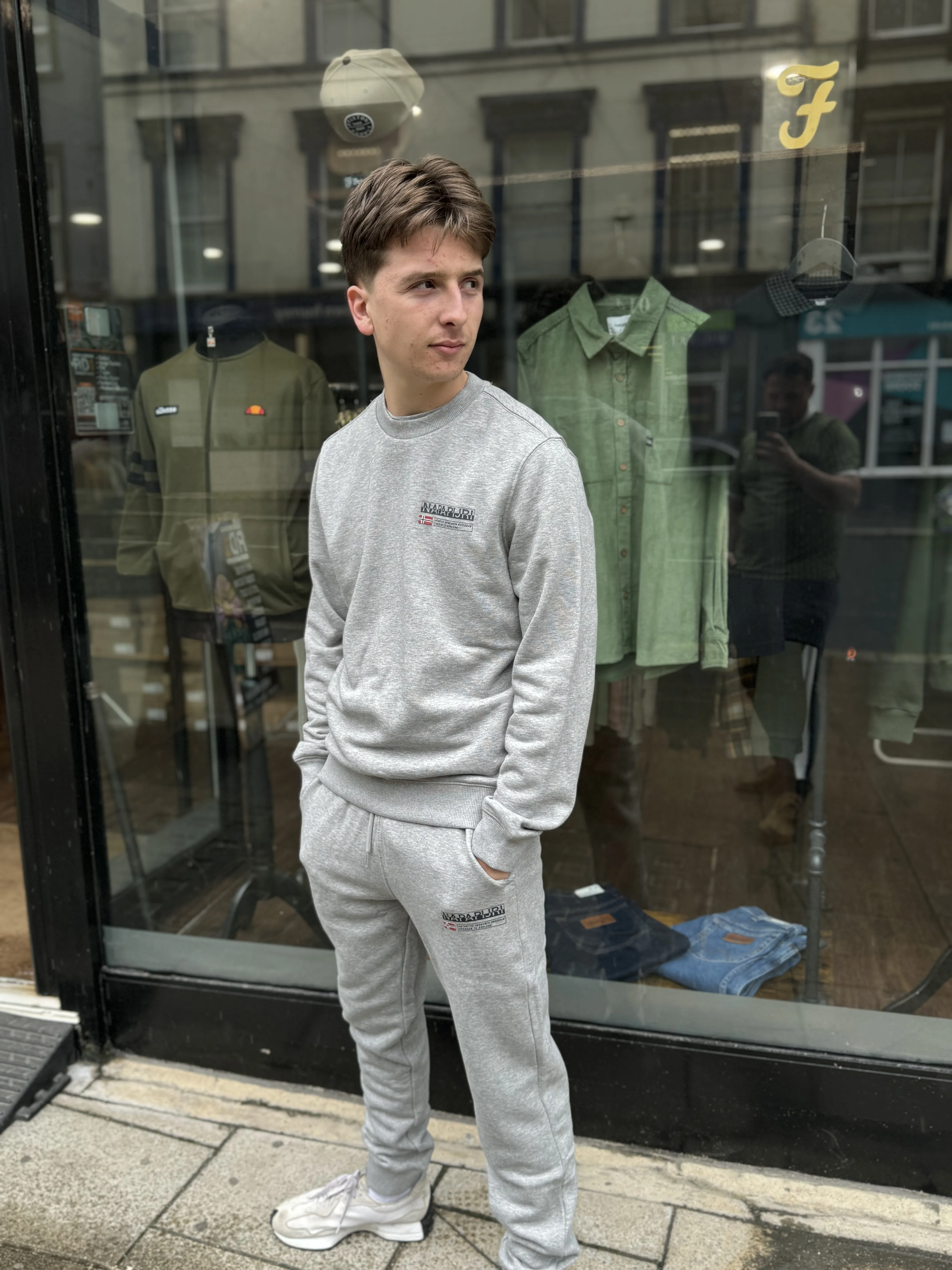 Napapijri M-Kasba Jogging Bottoms In Grey