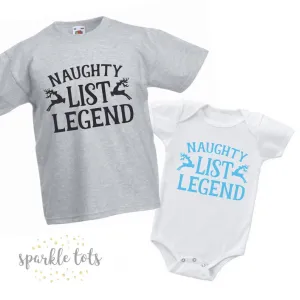 Naughty List T Shirt