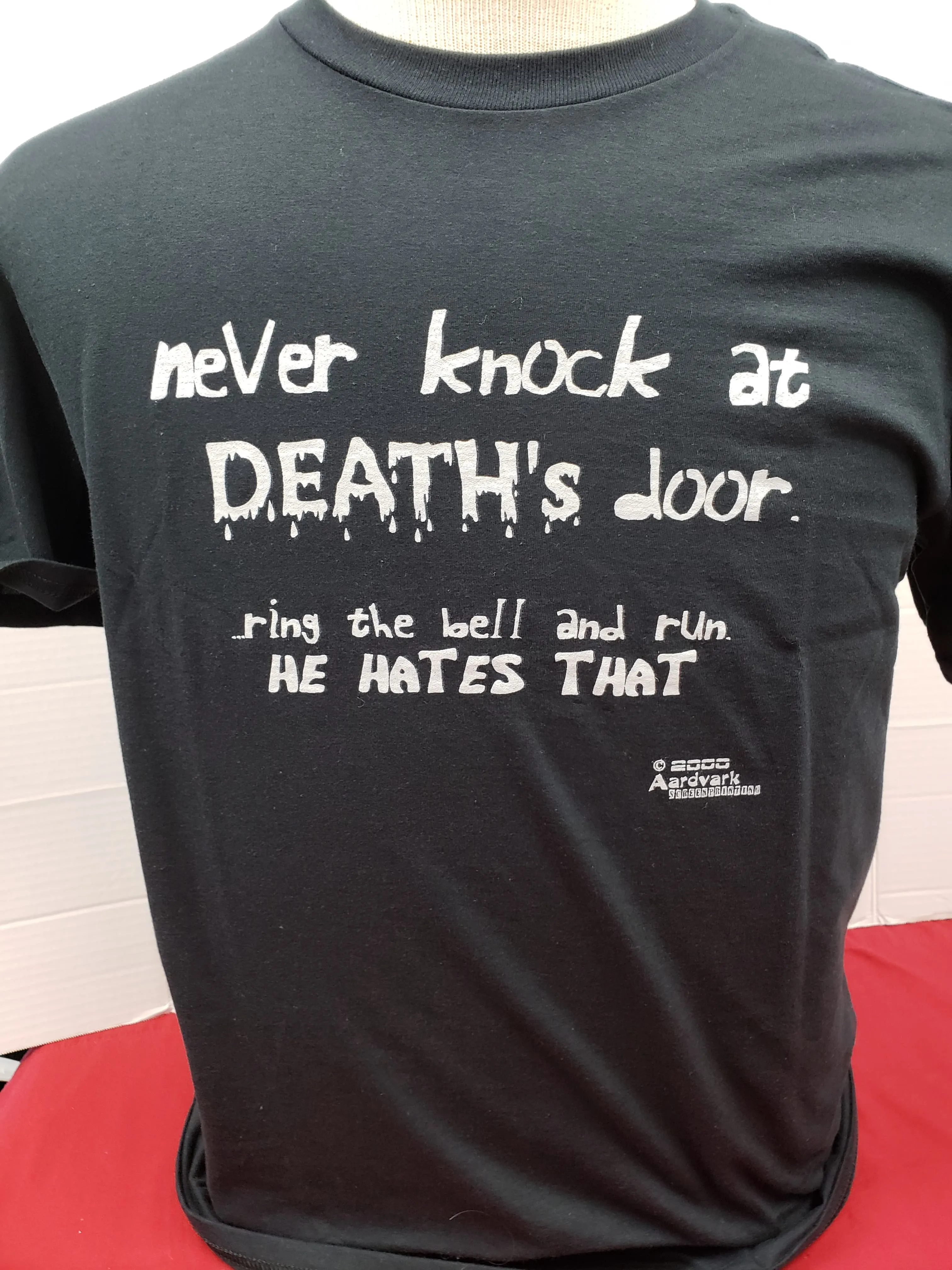 Never Knock at Death's Door - Ring the Bell and Run; He Hates That