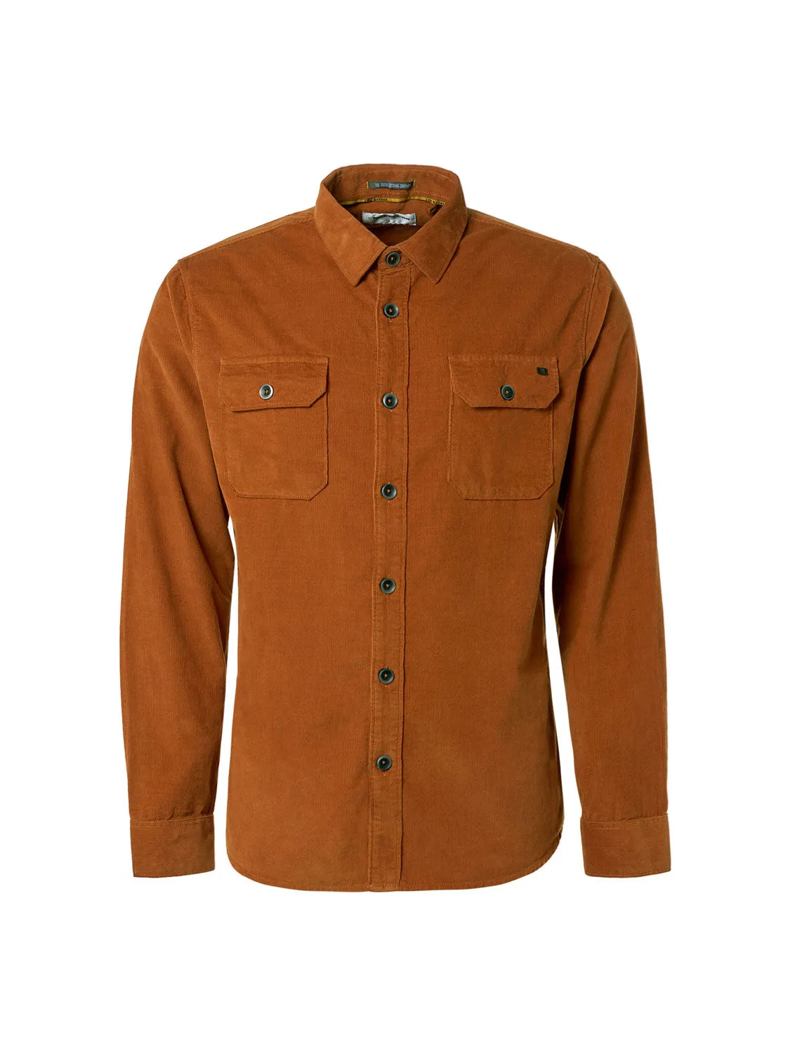 NO EXCESS SOLID CORDUROY 2 POCKET L/S SHIRT 21430837SN