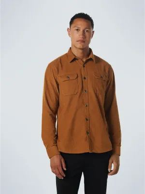 NO EXCESS SOLID CORDUROY 2 POCKET L/S SHIRT 21430837SN