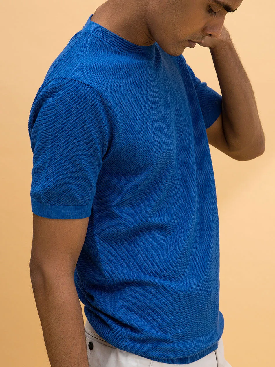 OFF DUTY TEE - CLASSIC BLUE