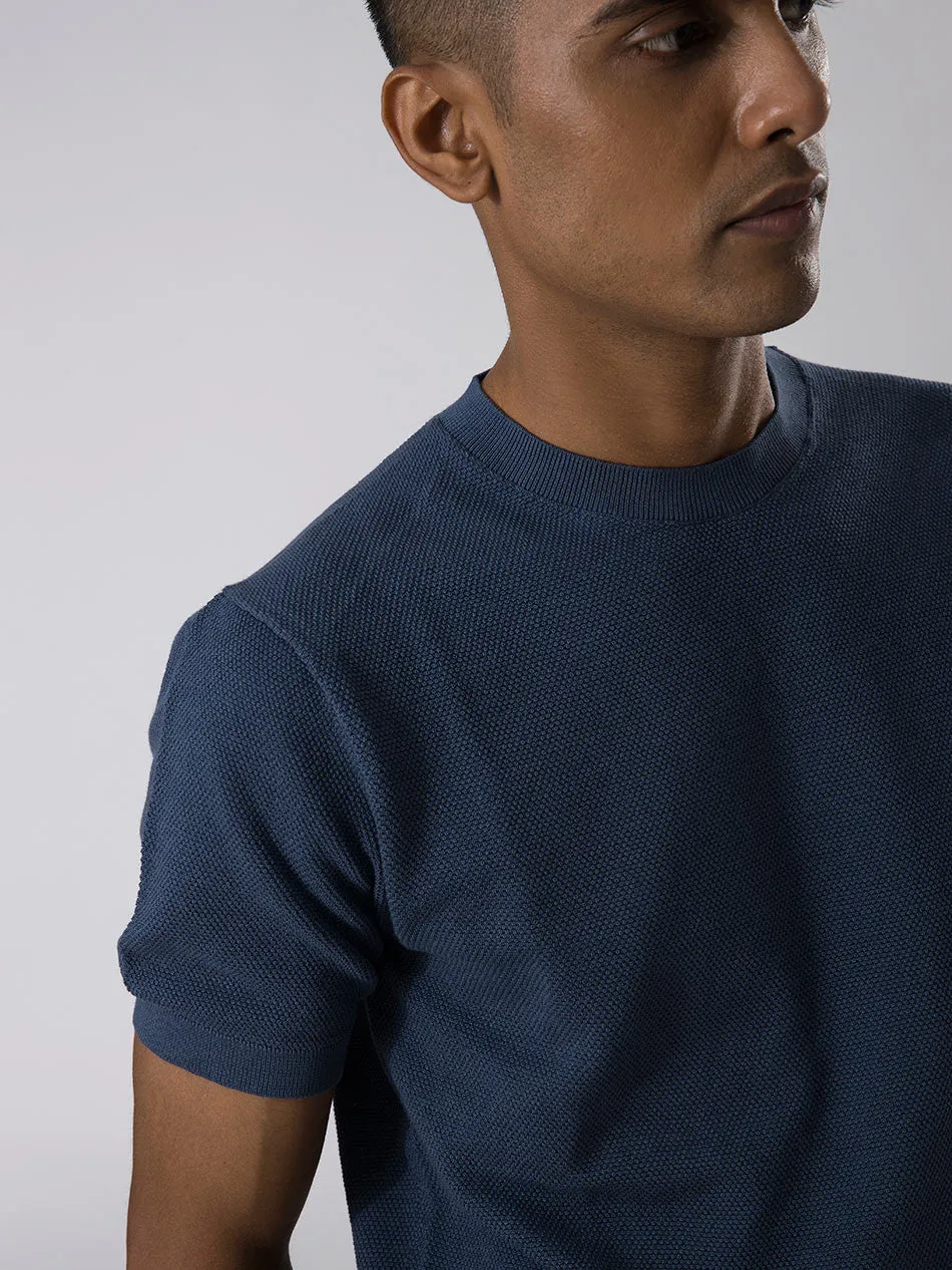 OFF DUTY TEE - INDIGO