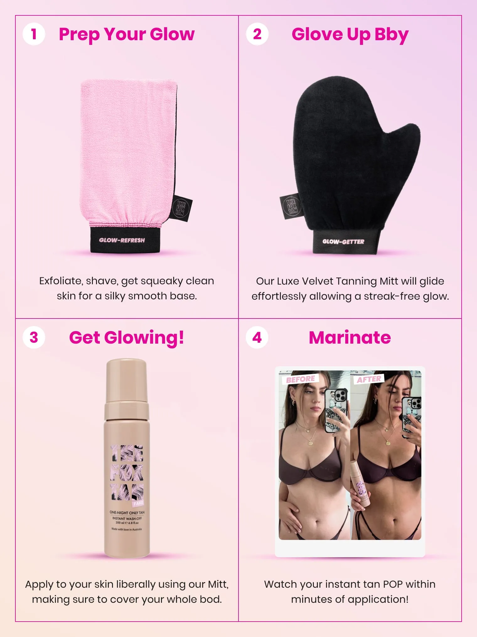 One-Night Only Tan Instant Wash-Off