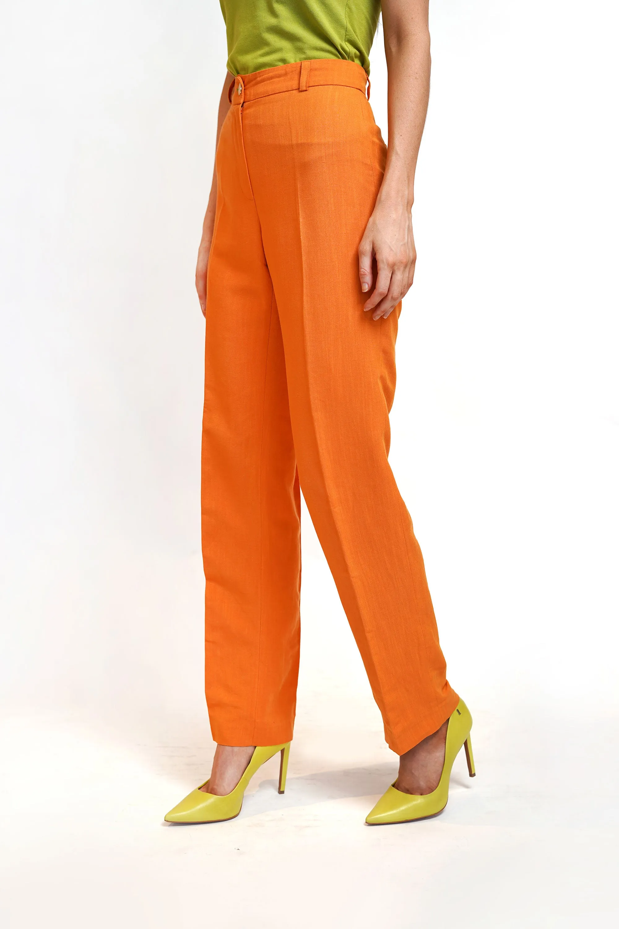 Orange Pants