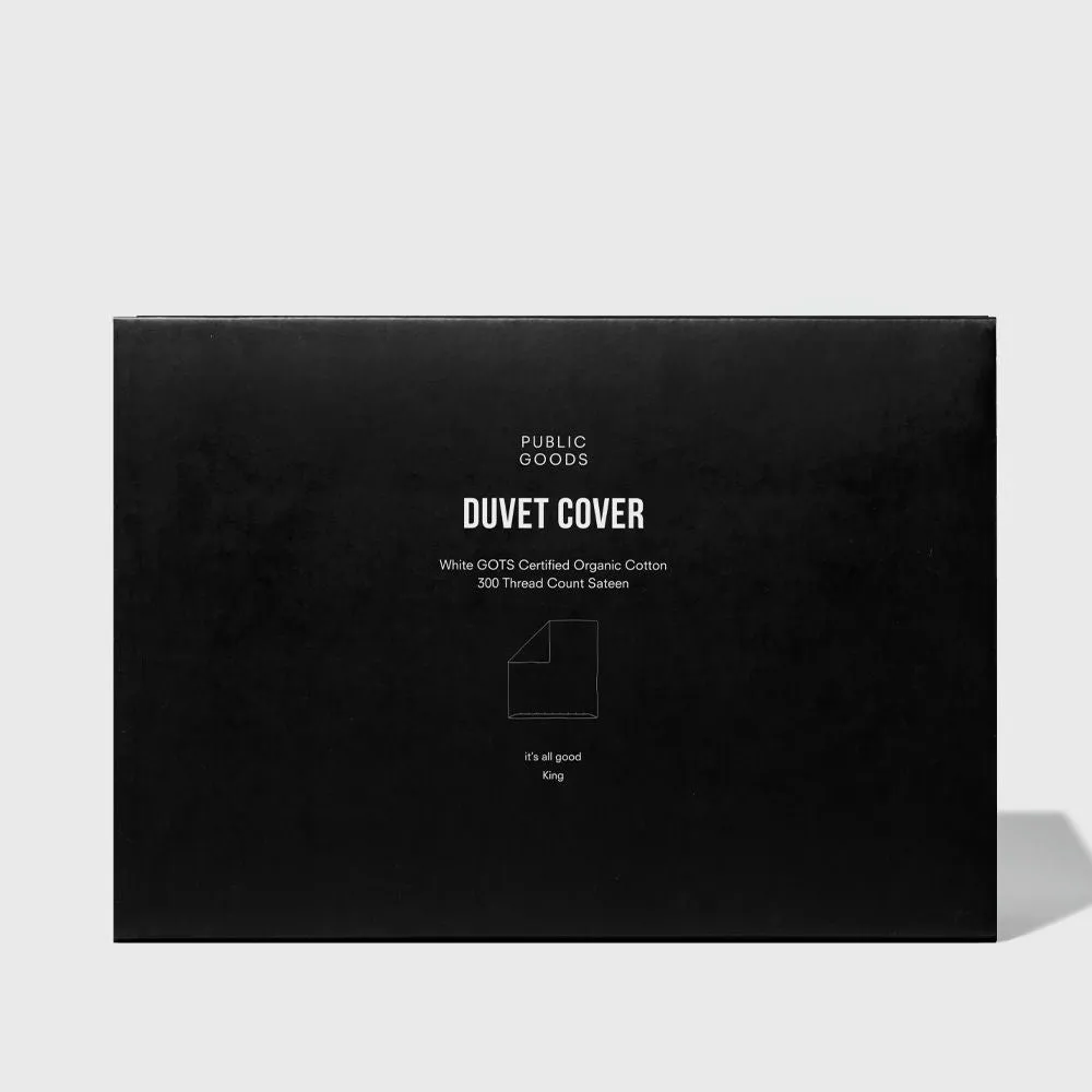 Organic King Duvet Cover