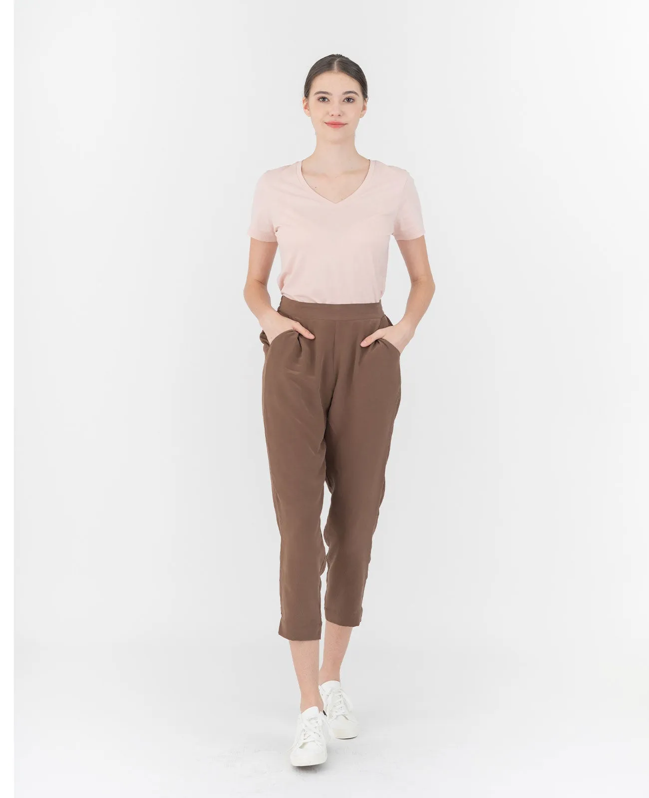 Organic Pima Cotton V-Neck Tee
