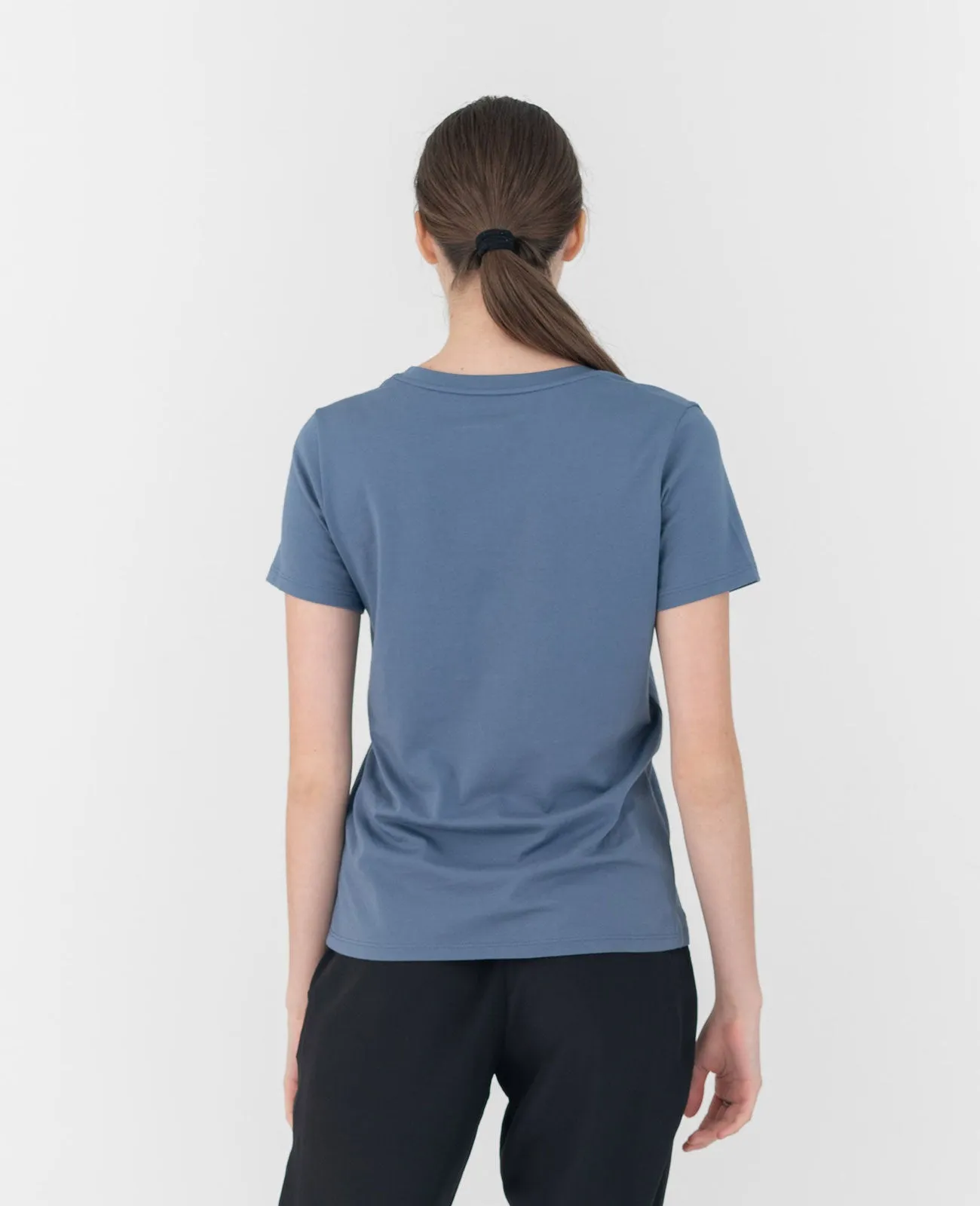 Organic Pima Cotton V-Neck Tee
