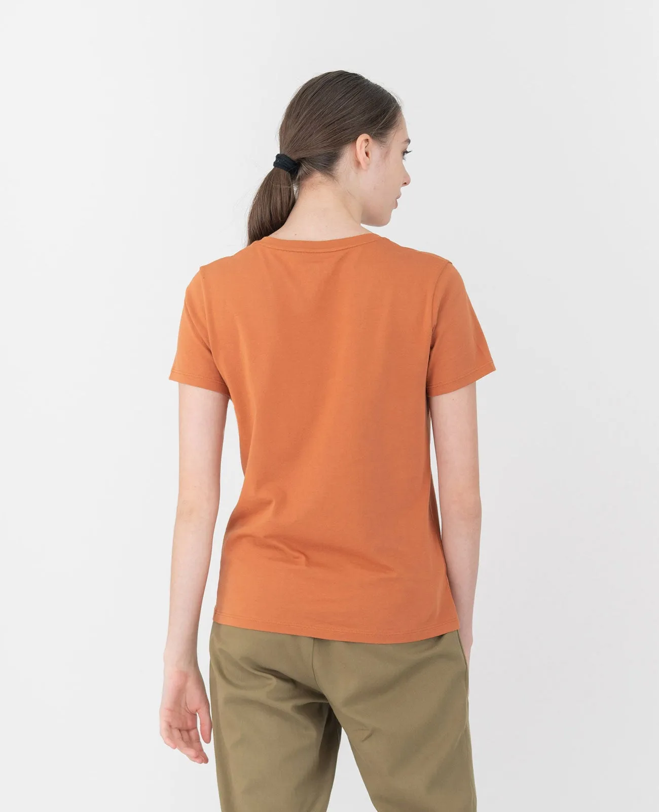 Organic Pima Cotton V-Neck Tee