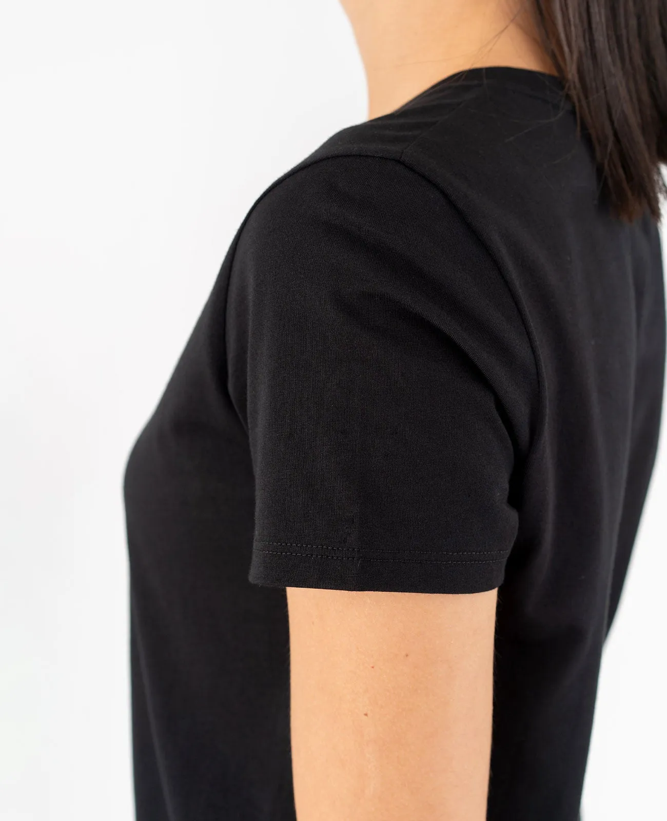 Organic Pima Cotton V-Neck Tee
