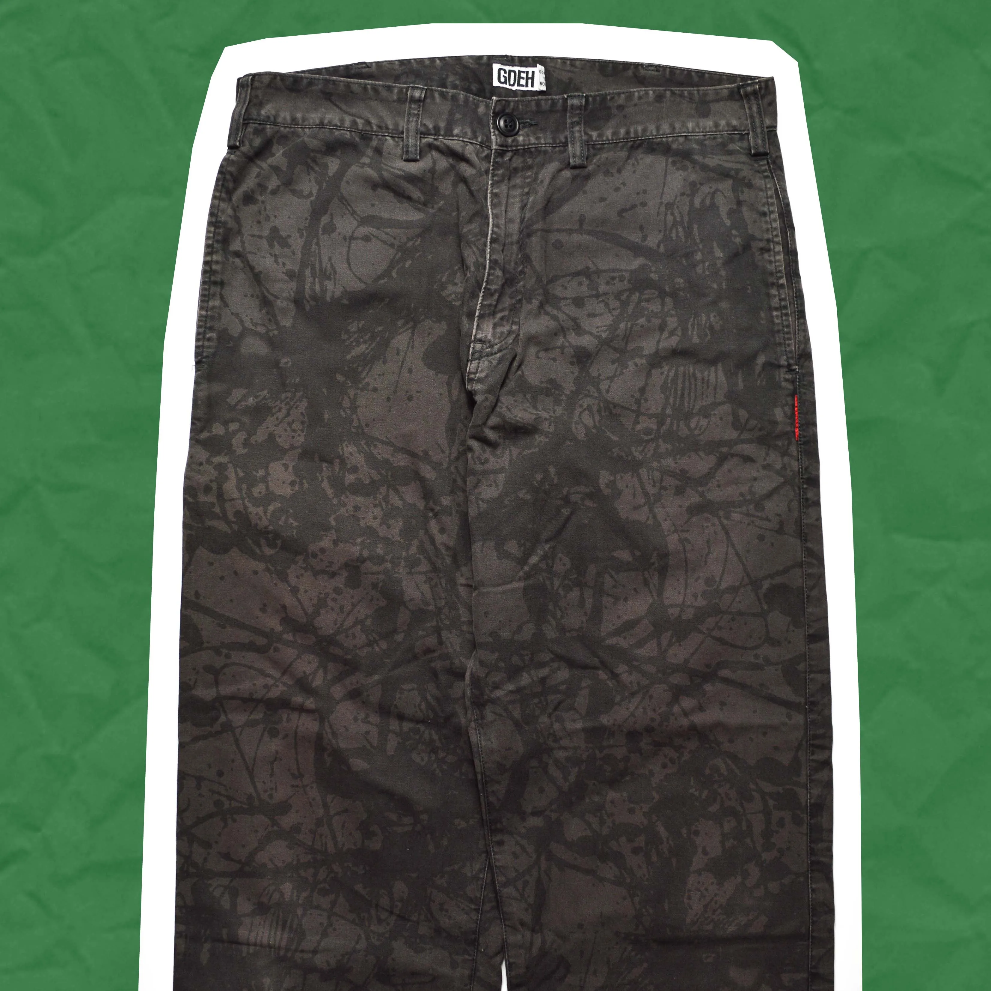 Paint Splatter Print Pattern Pants (~31~)