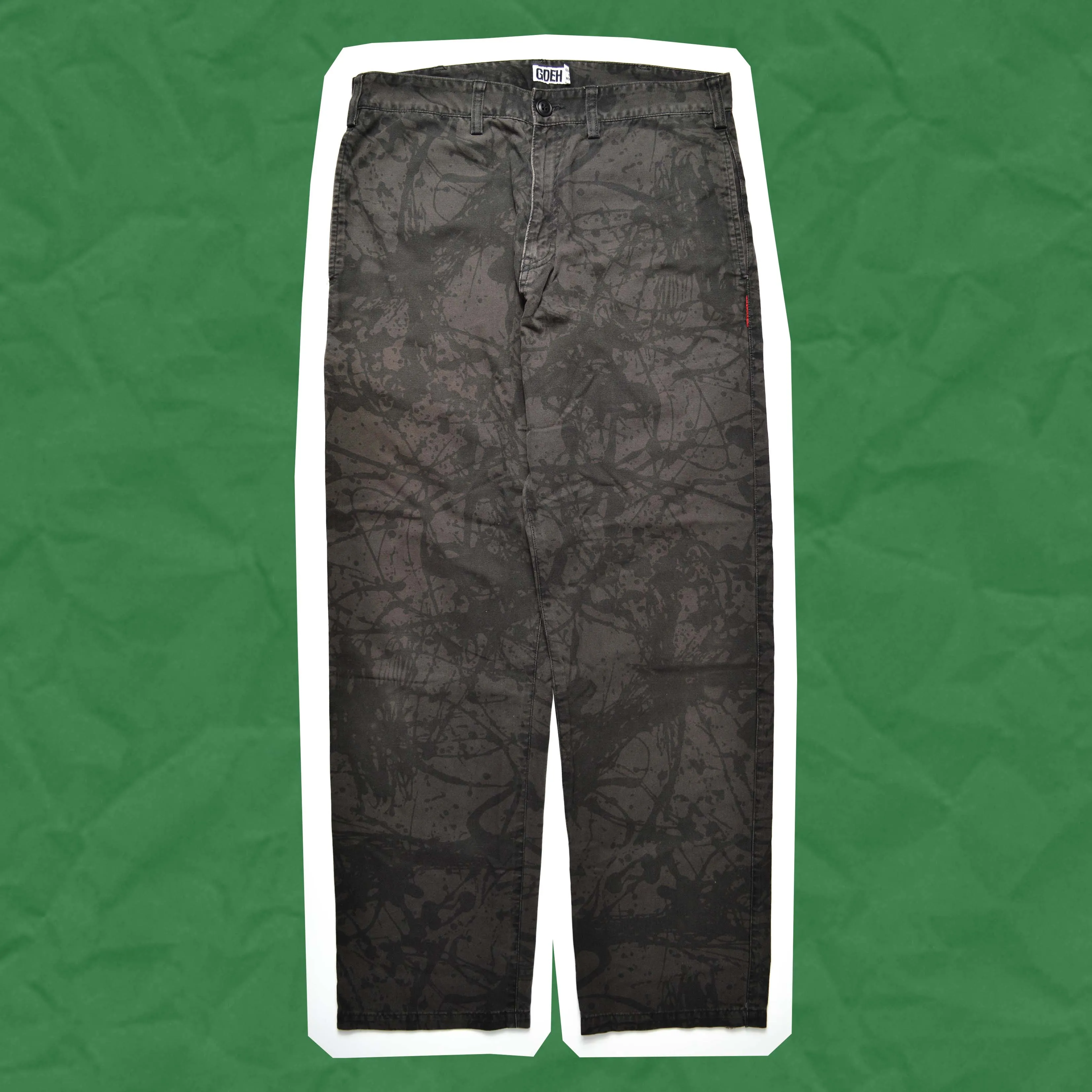 Paint Splatter Print Pattern Pants (~31~)