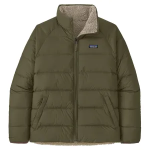 Patagonia Men's Reversible Silent Down Jacket - Basin Green