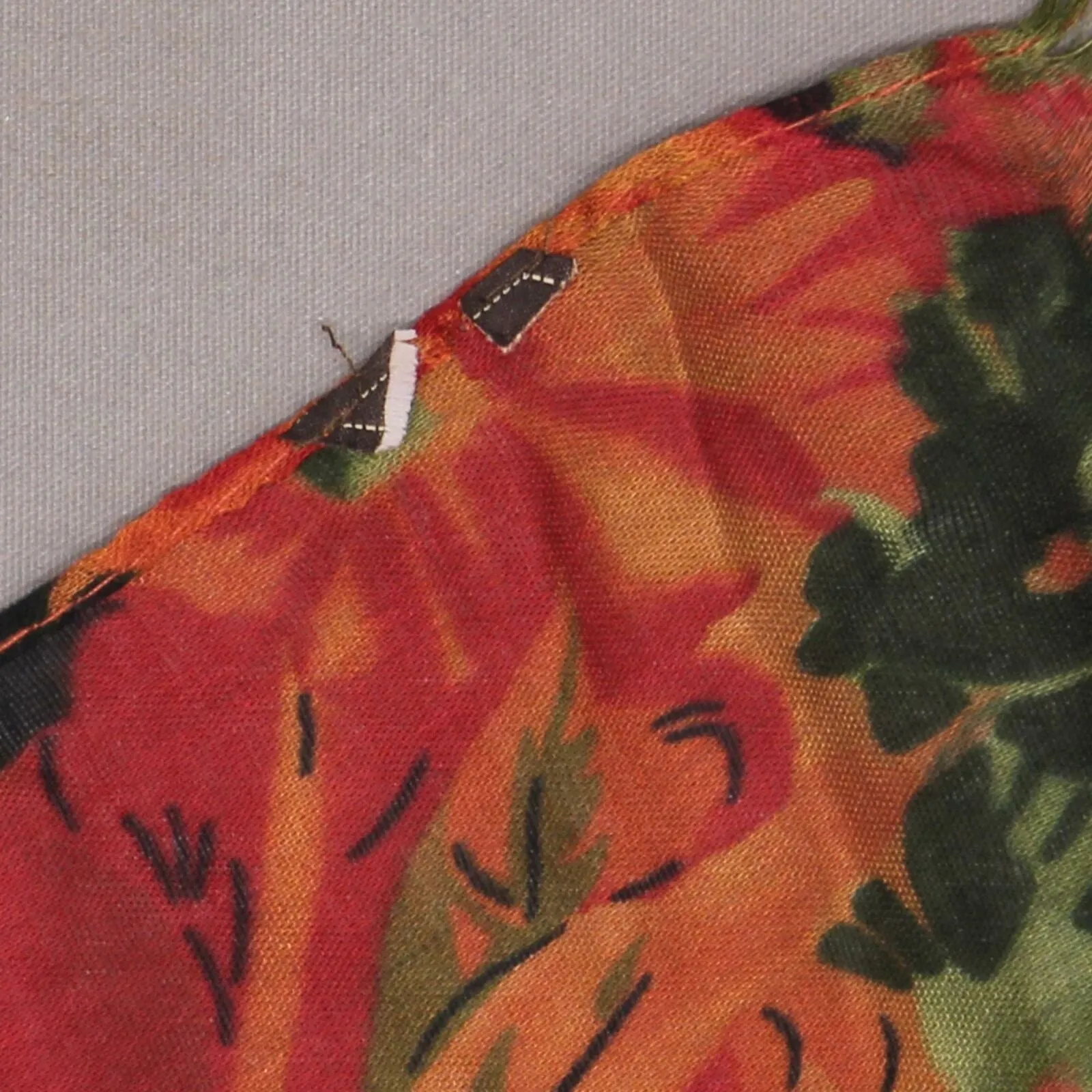 Patricia Nash Women's Multi Floral Print Scarf Orange
