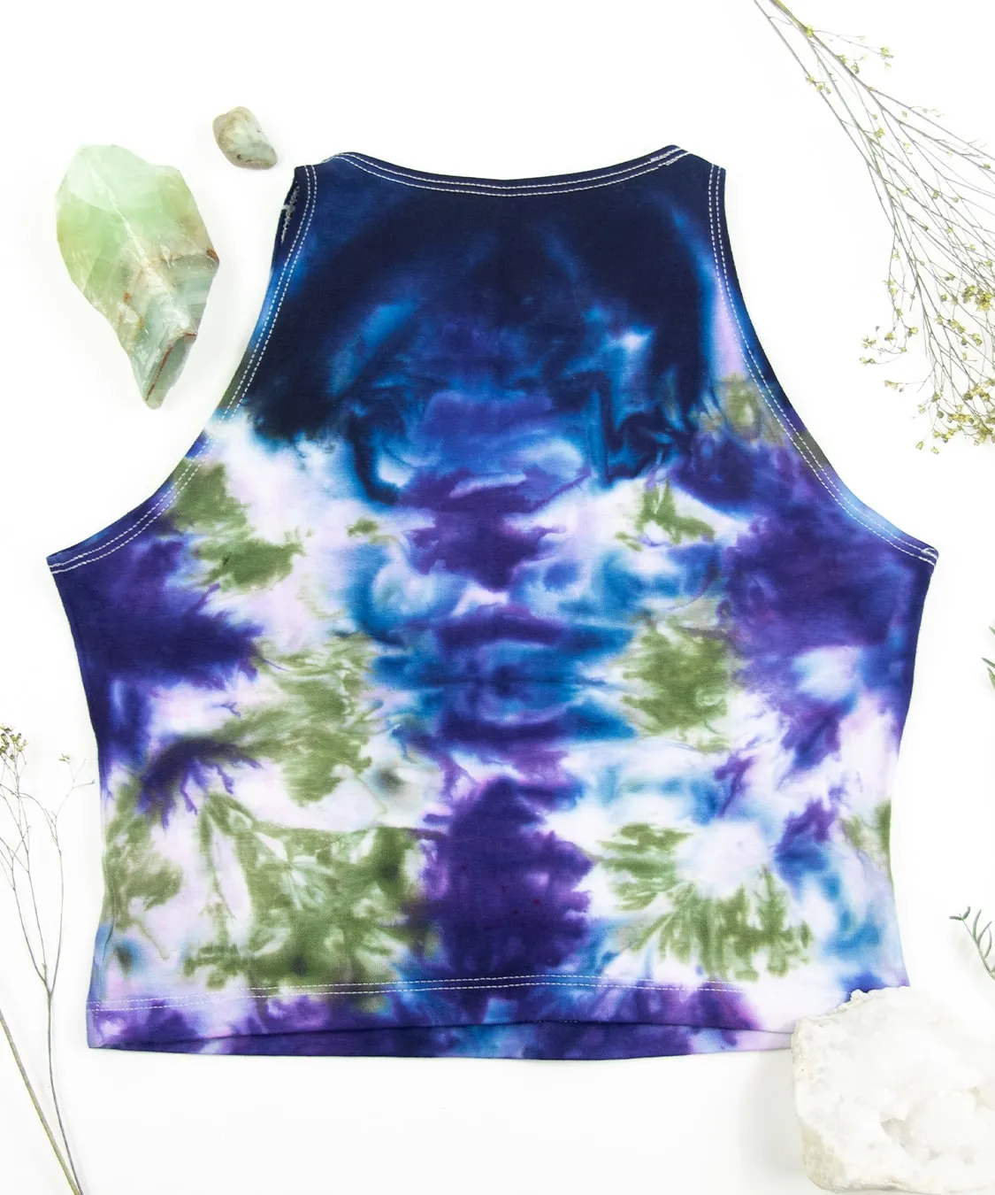 Petunia Tie Dye Crop Top