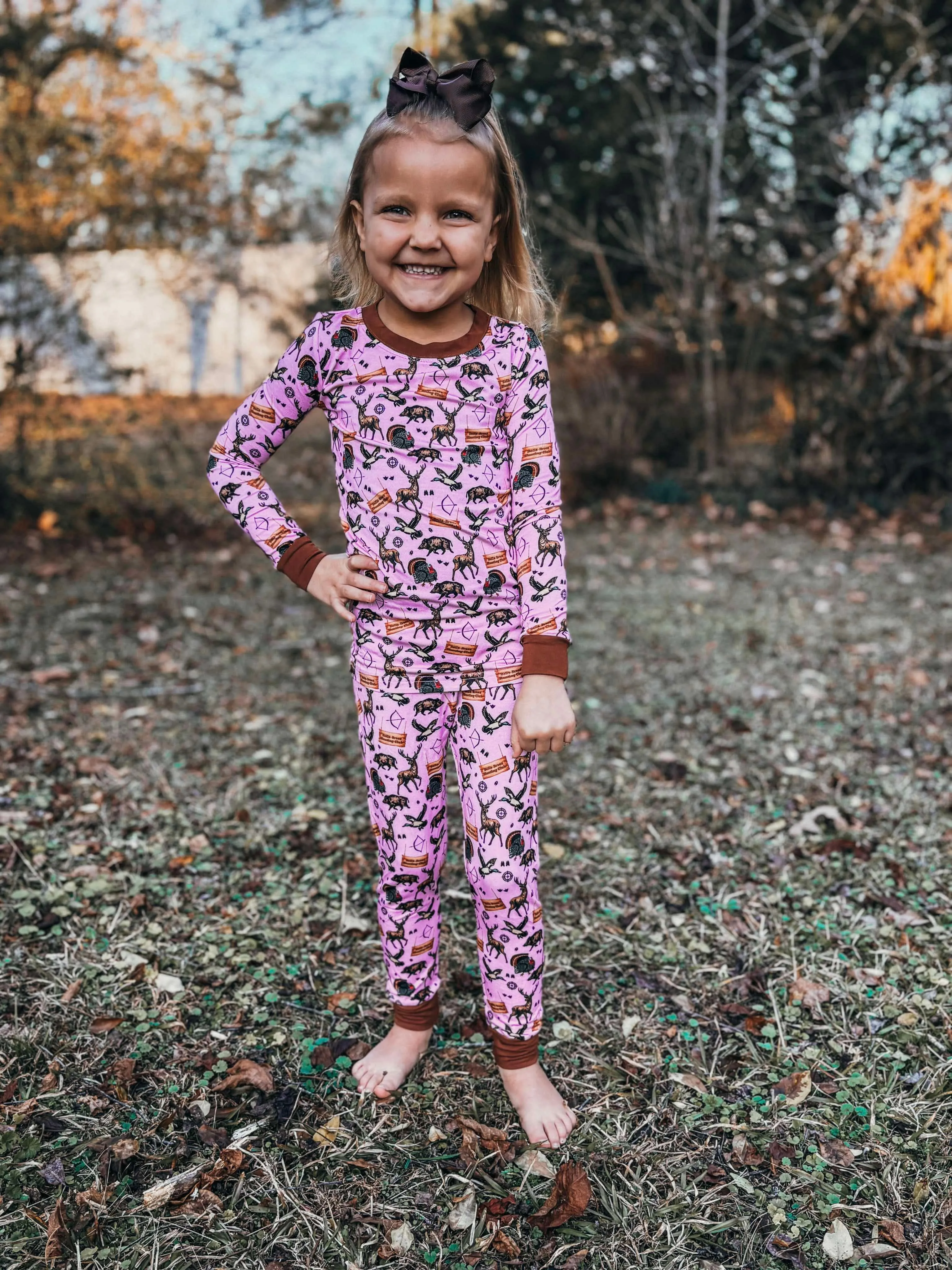 PINK Bella-Breez Hunting Club Bamboo Set