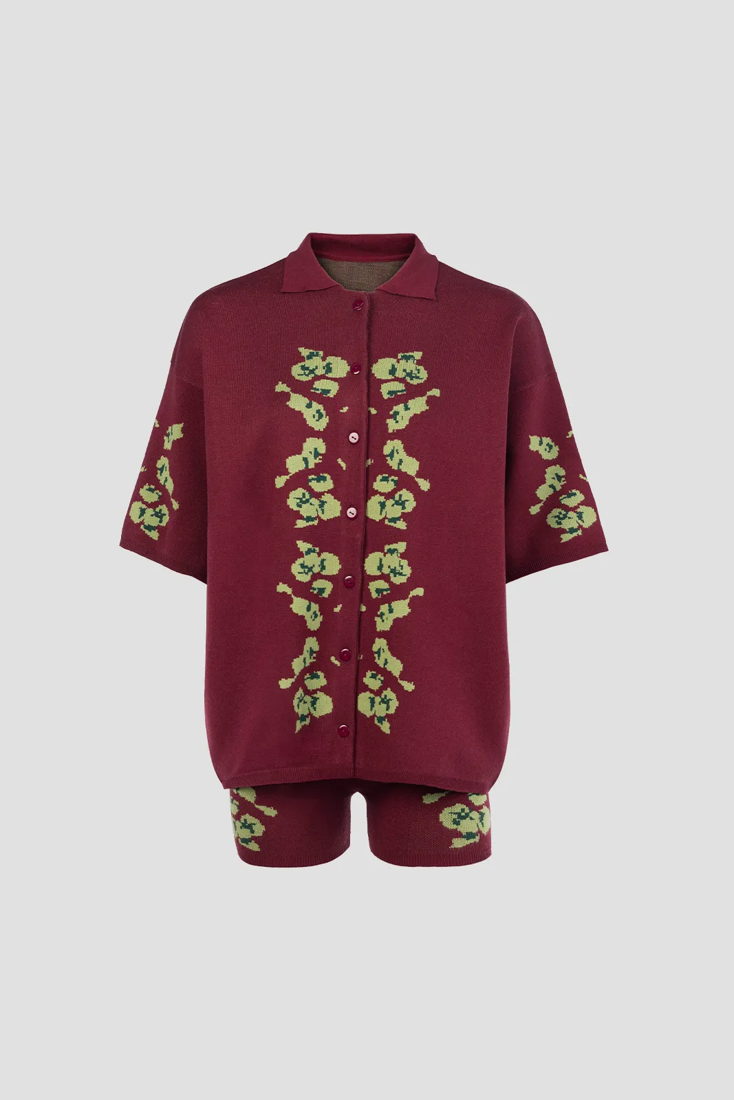 Pomme d'amour Shirt Burgundy