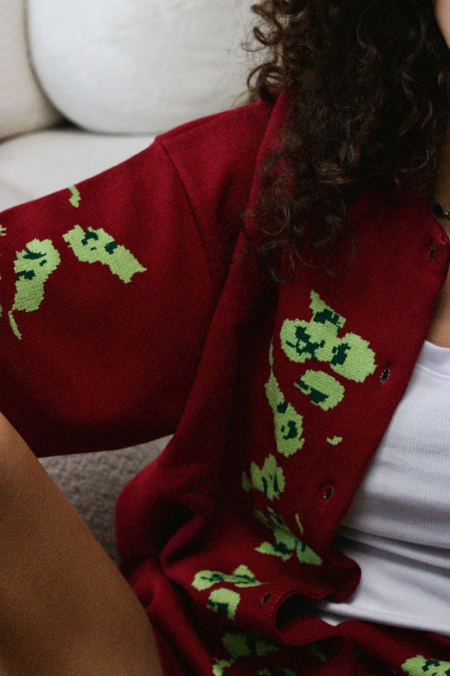 Pomme d'amour Shirt Burgundy