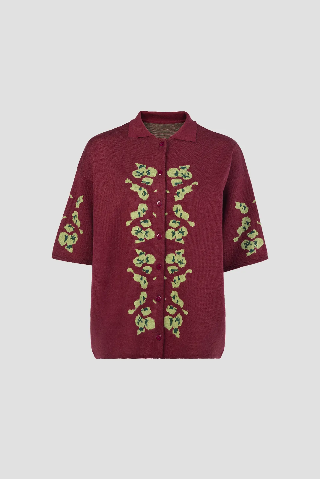 Pomme d'amour Shirt Burgundy