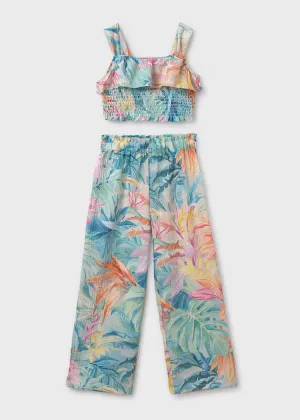 Printed Top & Trousers Set