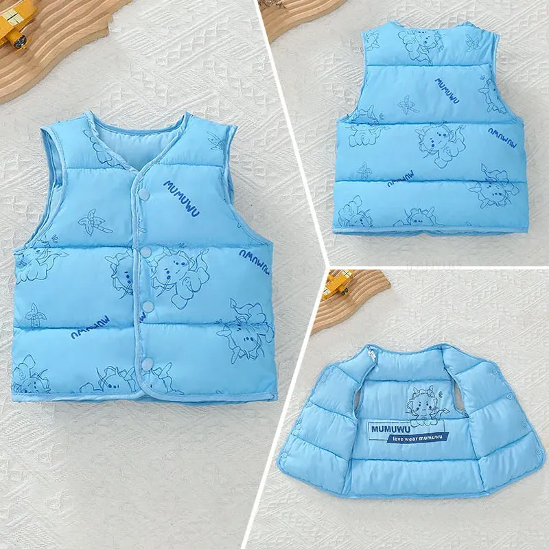 Printed Vest Tops for Baby Girl
