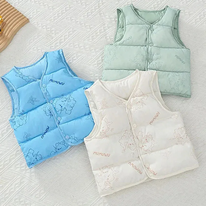 Printed Vest Tops for Baby Girl