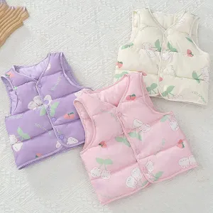 Printed Vest Tops for Baby Girl