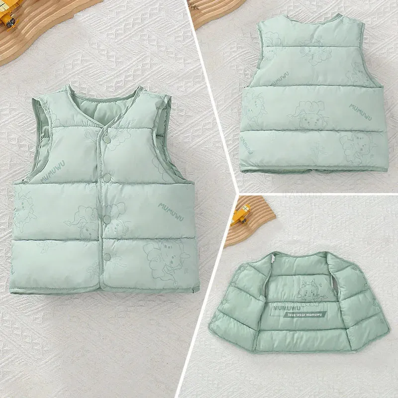 Printed Vest Tops for Baby Girl