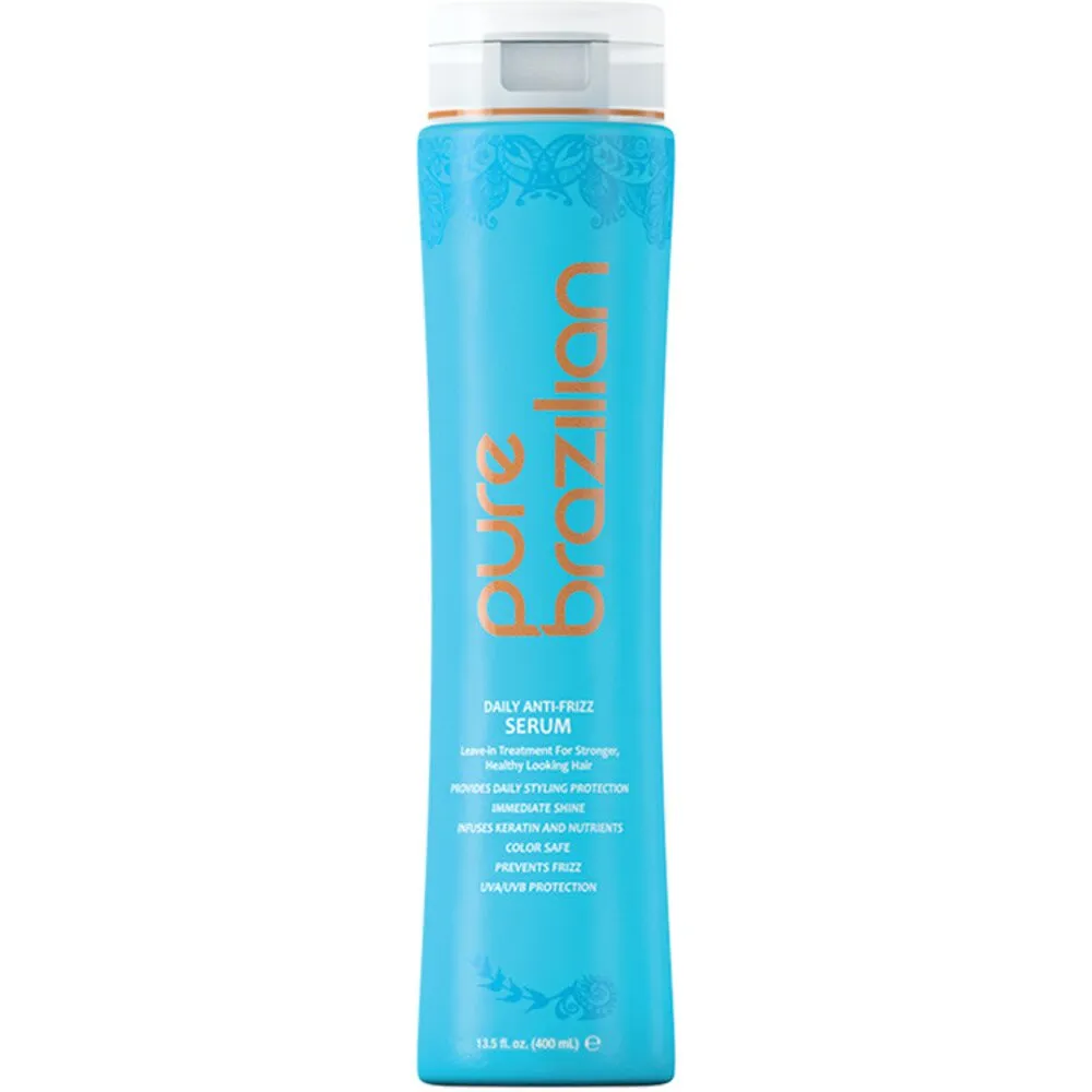 Pure Brazilian Anti-Frizz Daily Leave-In Serum / 3 fl. oz. - 88.7 mL.