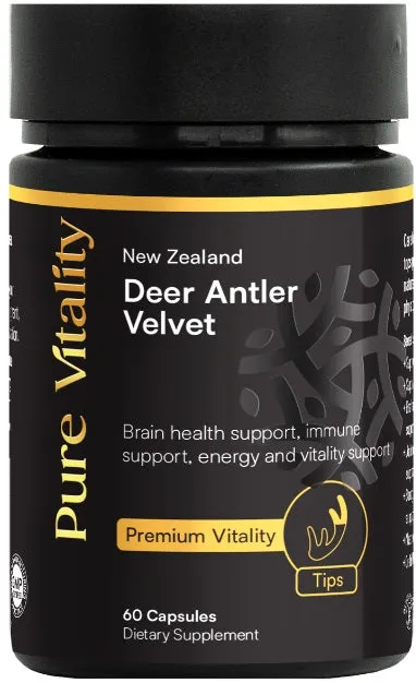 Pure Vitality Velvet Premium Tips 60C 250mg
