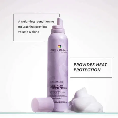 PUREOLOGY - Style   Protect Weightless Volume Mousse 8.4 oz