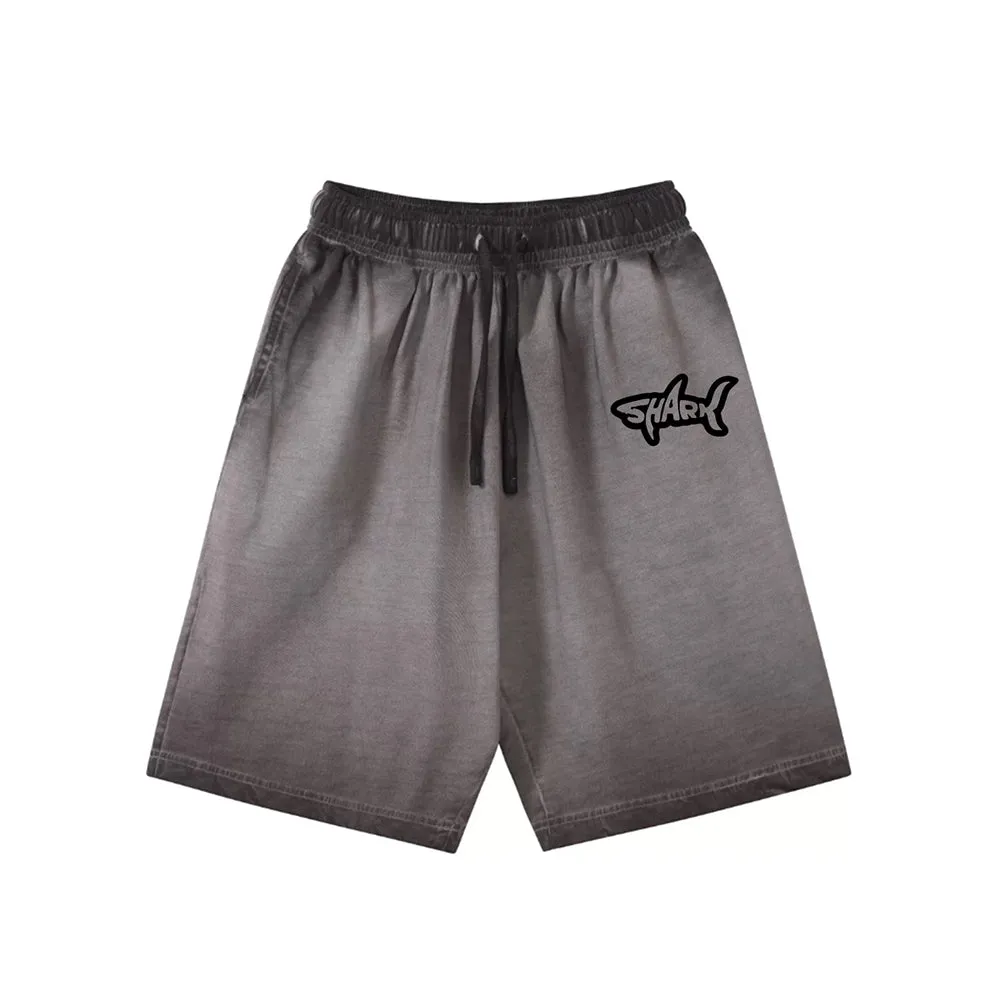 "High street casual cartoon little shark" Shorts