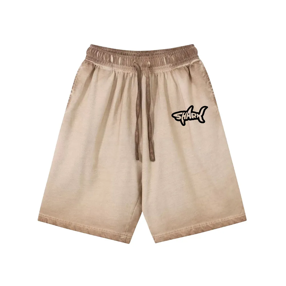 "High street casual cartoon little shark" Shorts