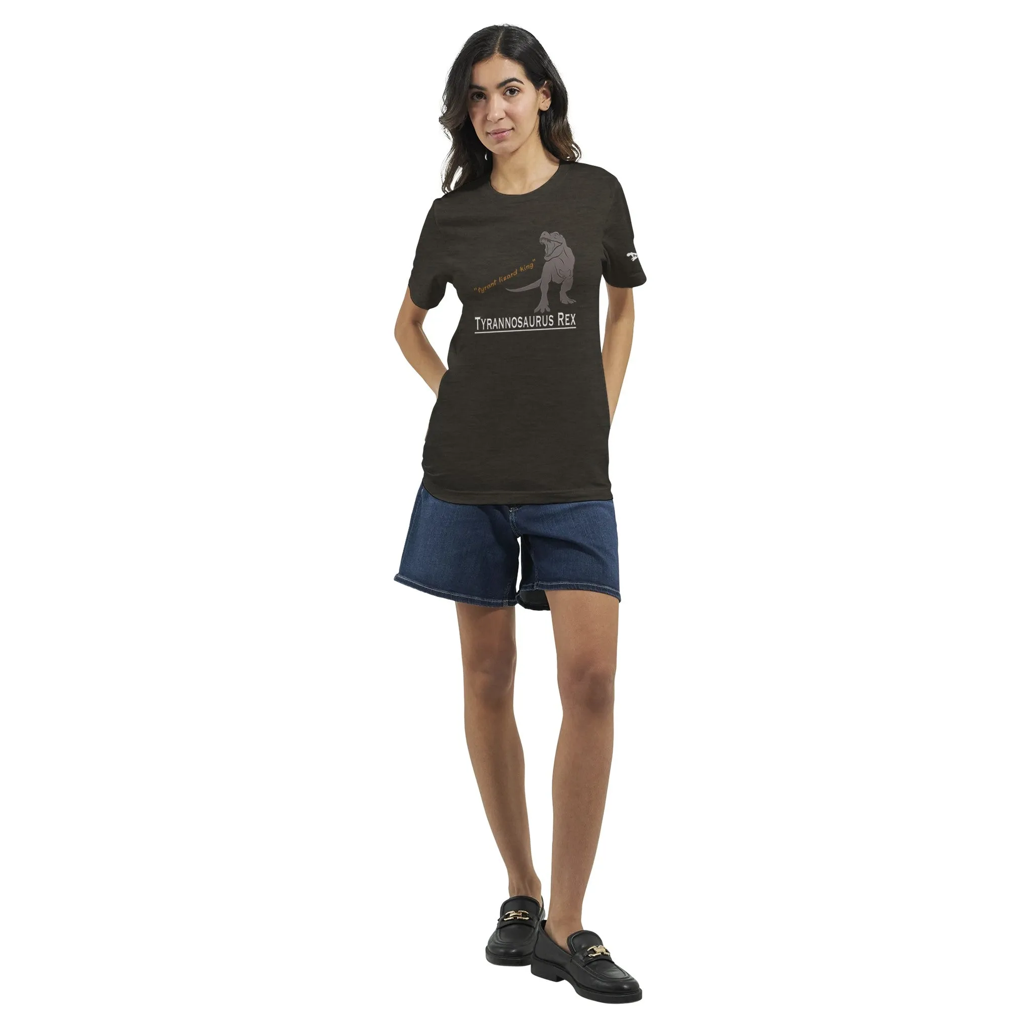 "tyrant lizard king" - Premium Unisex T-Shirt