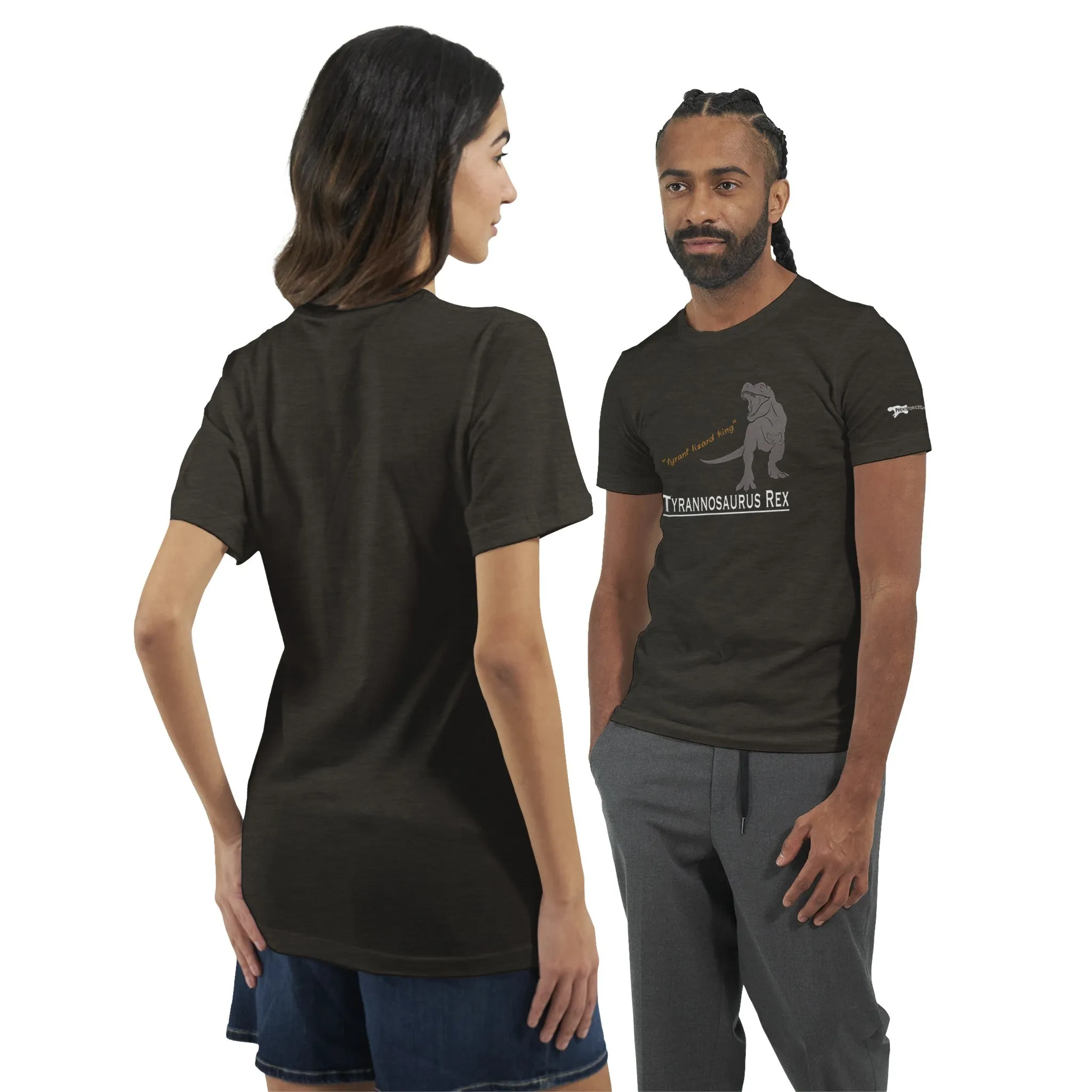 "tyrant lizard king" - Premium Unisex T-Shirt