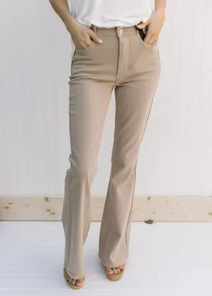 QX Judy Blue Hi Waisted Tummy Control Camel Pants