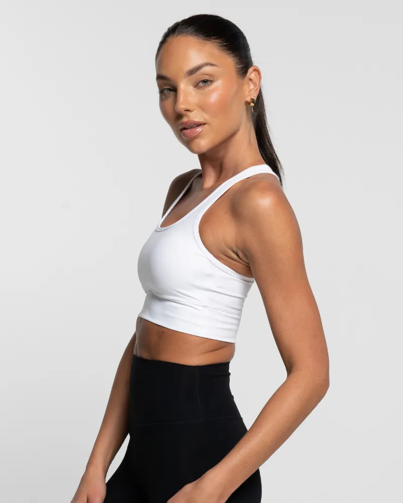 Racer Crop - Arctic
