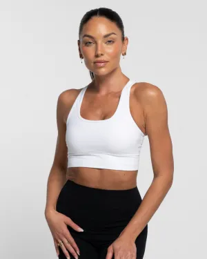 Racer Crop - Arctic
