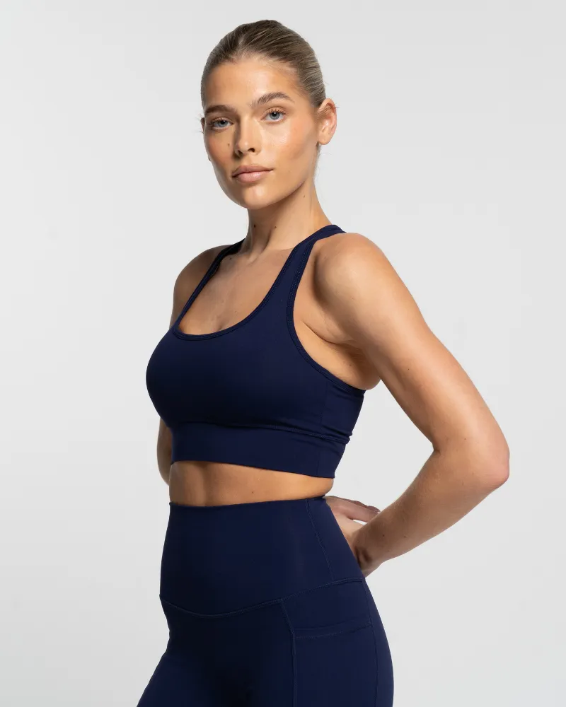 Racer Crop - Marine
