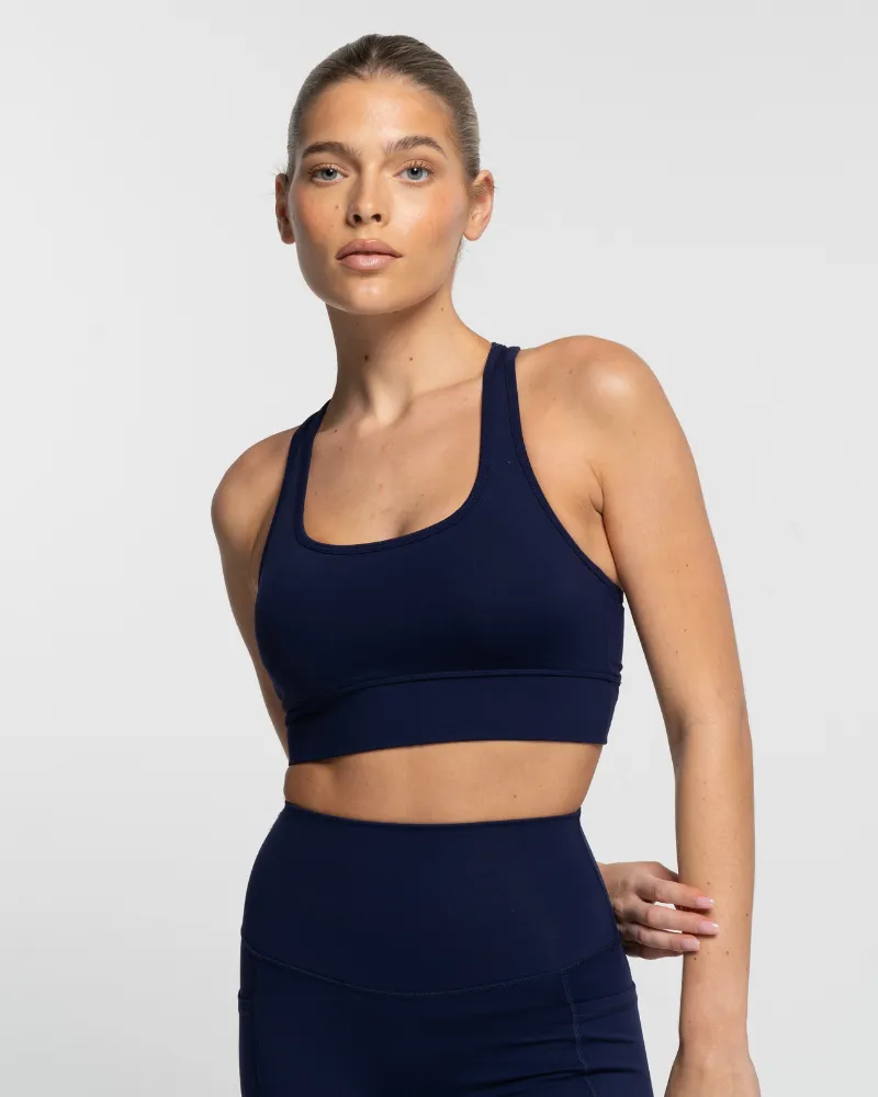 Racer Crop - Marine