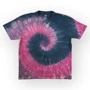 Red & Black Tie Dye Tee - Adult XL
