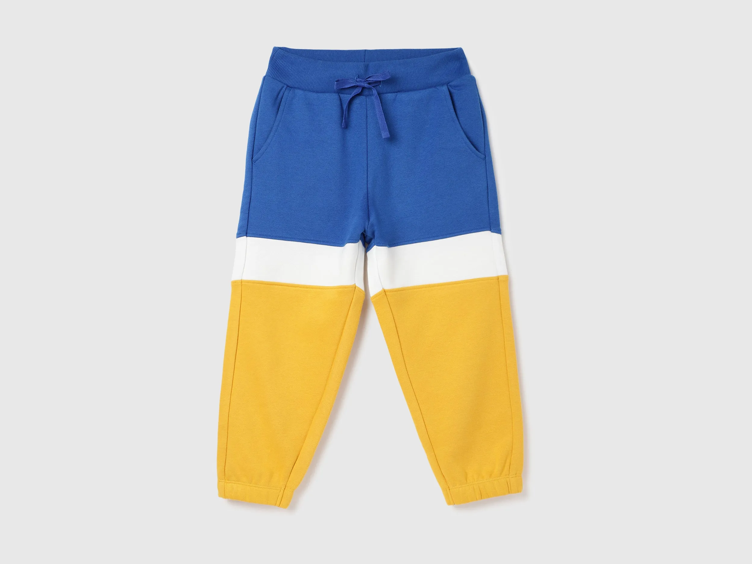 Regular Fit Colorblock Boy's Joggers