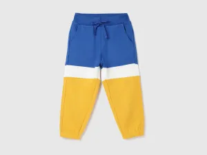 Regular Fit Colorblock Boy's Joggers