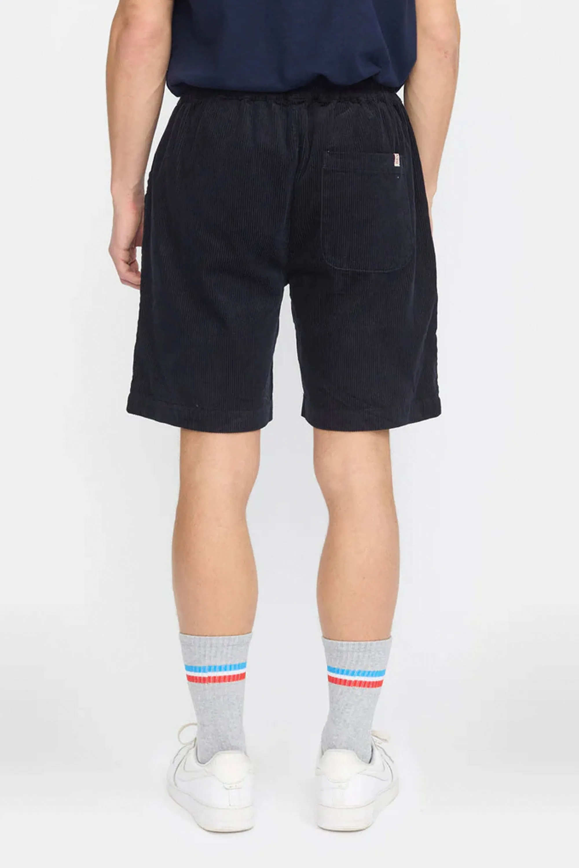 REVOLUTION - LONG CASUAL SHORTS - NAVY