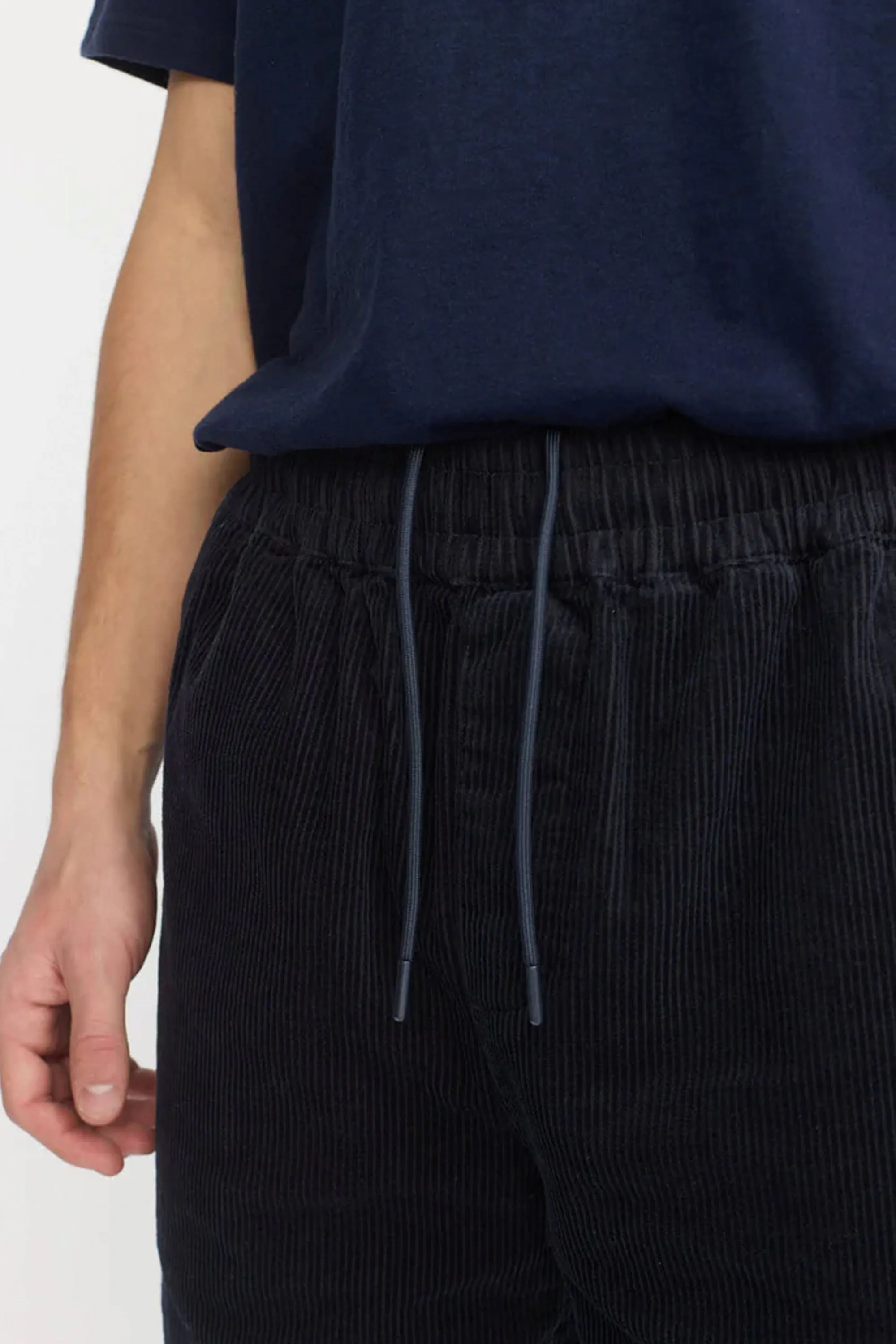 REVOLUTION - LONG CASUAL SHORTS - NAVY