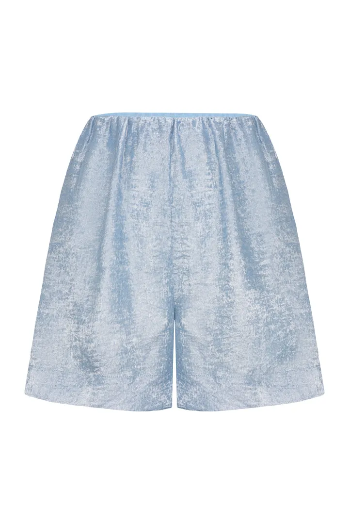 Robin Shorts - Blue Metallic