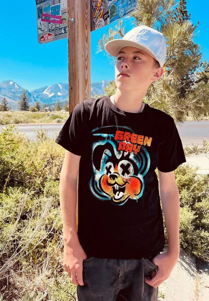 Rowdy Sprout Green Day Hypno Bunny Tee