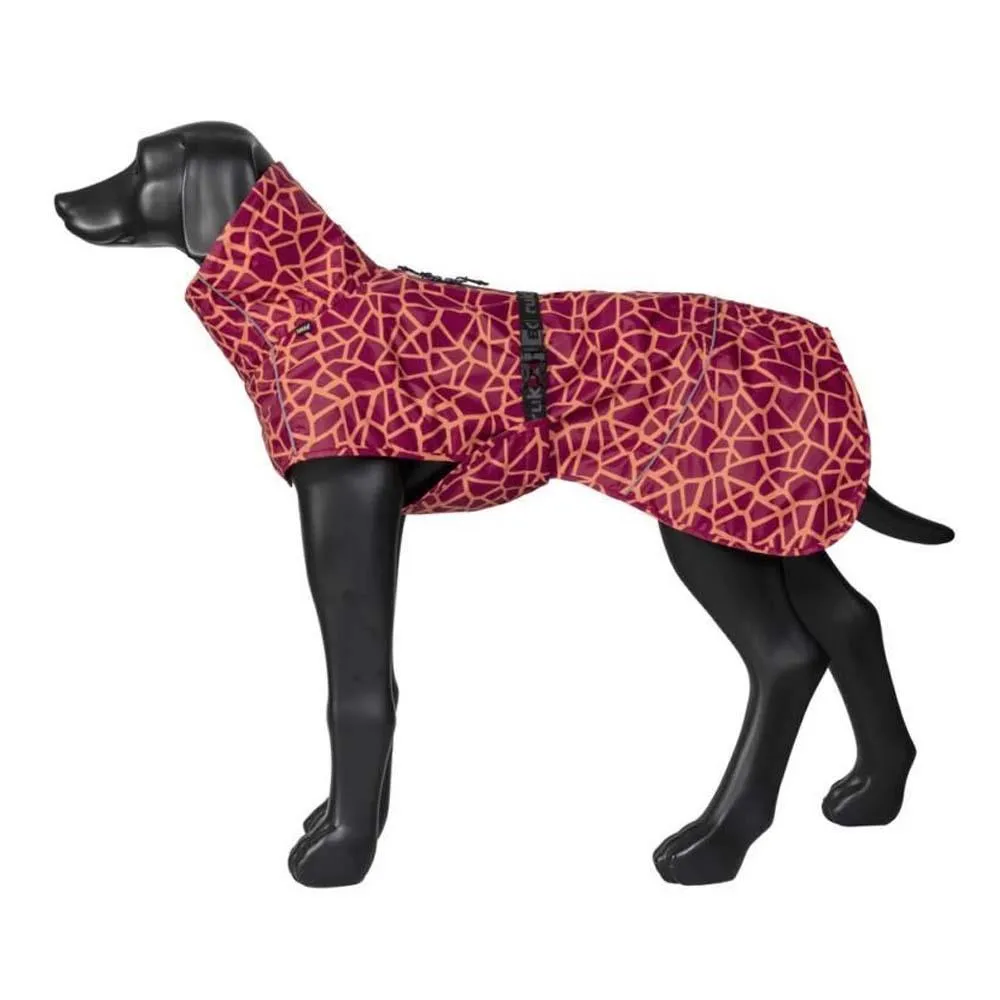 Rukka Pets Hayton Warm Carmin Dog Raincoat